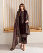 DESIGNER VELVET EMBROIDERY SEQUENCE WORK TOP PALAZZO WITH DUPATTA MAROON