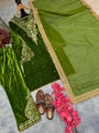 DESIGNER VISCOSE VELVET EMBROIDERY SEQUENCE MOTI WORK TOP BOTTOM WITH DUPATTA WINE