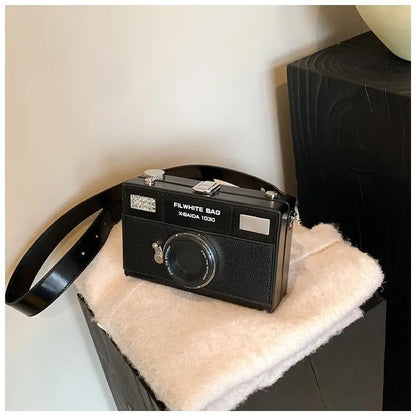 LUXURY Design Camera Shape Shoulder Bag