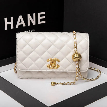 Gold Bead Crossbody Bag
