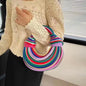 Metallic Noodle Design Handbag