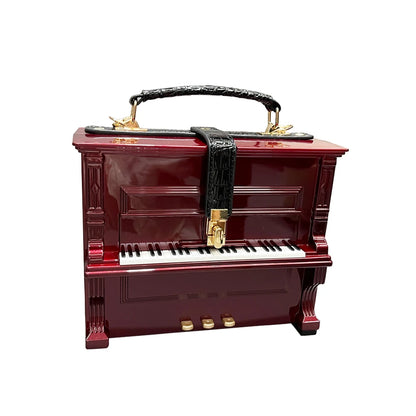 LUXURY Elegant Piano Shape Design Handbag