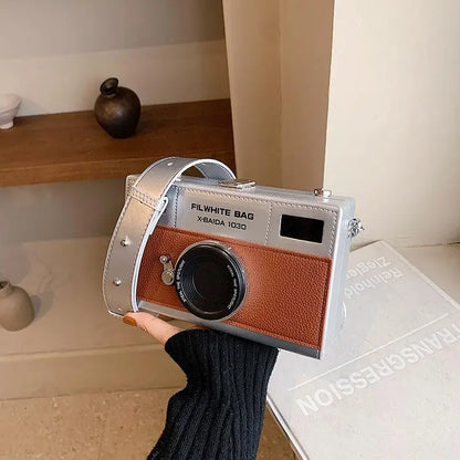 LUXURY Design Camera Shape Shoulder Bag