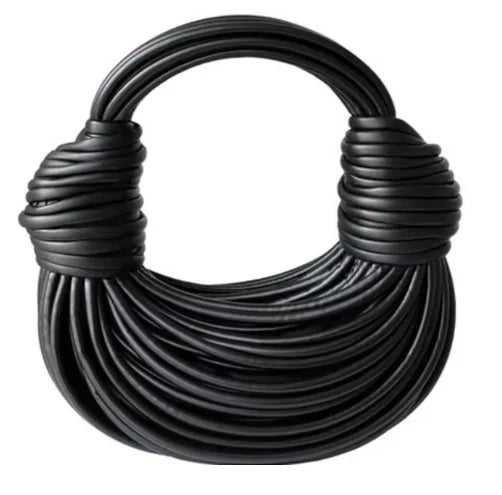 Metallic Noodle Design Handbag