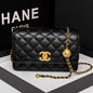 Gold Bead Crossbody Bag