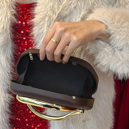 Stylish Evening Box Clutch Bag
