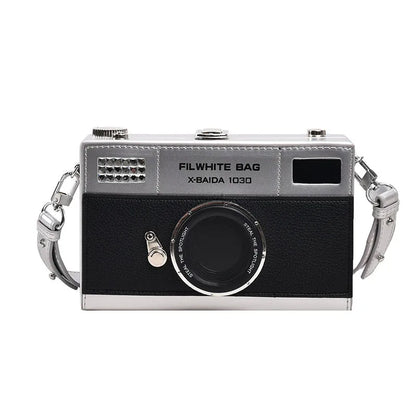 LUXURY Design Camera Shape Shoulder Bag