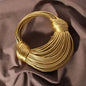 Metallic Noodle Design Handbag