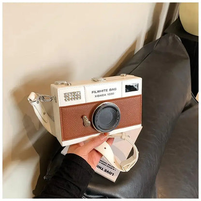 LUXURY Design Camera Shape Shoulder Bag