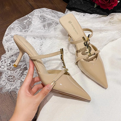 Brand Designer  Luxury Women's Metal  High Heels