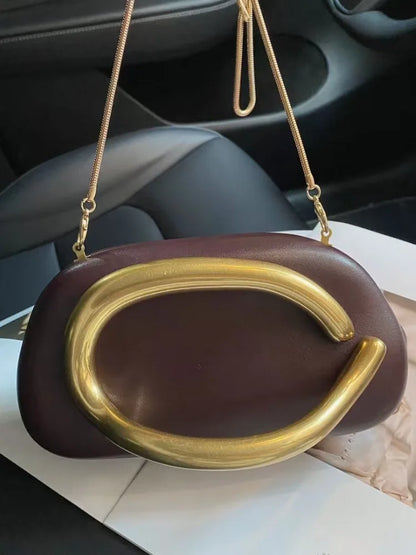 Stylish Evening Box Clutch Bag