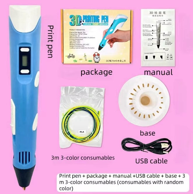 Electronic 3D Printing Pen