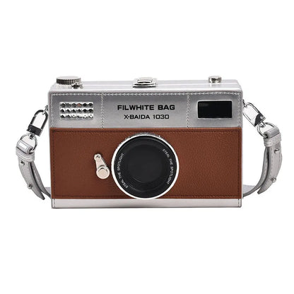 LUXURY Design Camera Shape Shoulder Bag