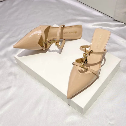 Brand Designer  Luxury Women's Metal  High Heels