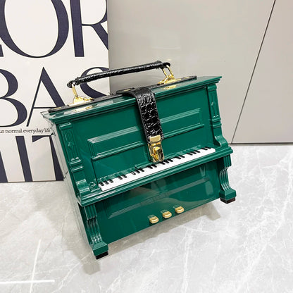 LUXURY Elegant Piano Shape Design Handbag